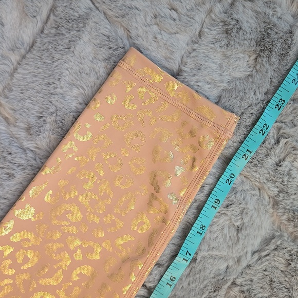 ZYIA Active Tan/Gold Animal Print Leggings, Women's Size 6-8, Great Condition - Picture 4 of 8